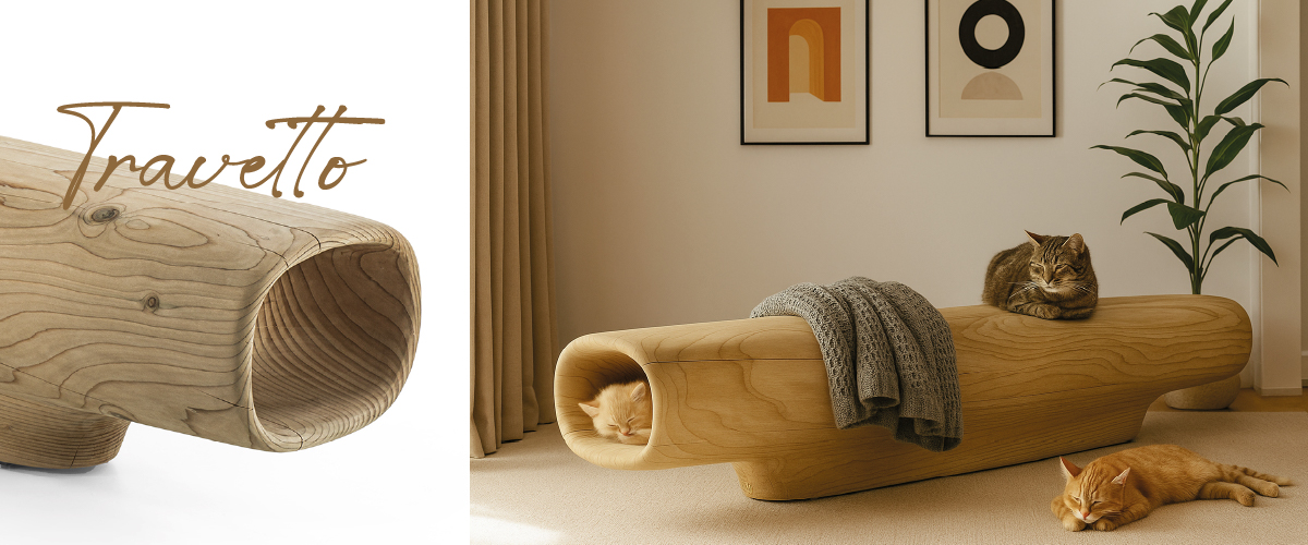 TRAVETTO, designed by Studio Sostanza